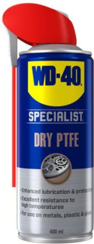 Σπρέι WD40 λίπανσης - αδιαβροχοποίησης σιλικόνης 400ml με αρθρωτό ακροφύσιο